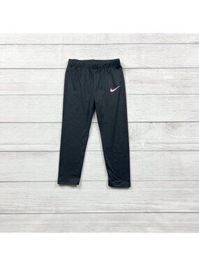 Nike Dri-FIT Leggings Toddler Girls Athletic Pants Swoosh Stretch Activewear 4T